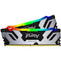 Miniatyrbilde 3 av 3: Kingston DRAM 32GB 6400MT/s DDR5 CL32 DIMM (Kit of 2) FURY Renegade RGB XMP