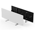 Miniatyrbilde 5 av 7: AENO Premium Eco Smart Heater, 700W, Tempered glass, Infrared+convection heating type, Plug type: Europe (E/F type), WHITE