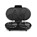 Miniatyrbilde 5 av 7: Tristar | Waffle maker | WF-2120 | 1200 W | Number of pastry 10 | Heart shaped | Black