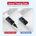 Pikkukuva 2 / 7: CABLU alimentare si date Ugreen, "US289", Fast Charging Data Cable pt. smartphone, USB la Micro-USB, nickel plating, PVC, 1.5m, alb "60142" (timbru ve