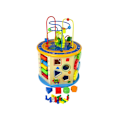 Miniatyrbillede 4 af 6: Educational Wooden Cube Sorter Maze Abacus Game Ludo Pawns