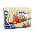 Miniatyrbillede 3 af 3: Happy toddler locomotive  LED lights and moving wheels With friction drive