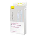 Pikkukuva 2 / 10: Fast Charging cable Baseus USB-C to Lightning  Explorer Series 2m, 20W (blue)