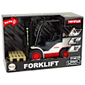 Miniatyrbilde 7 av 7: Forklift Truck Moving Fork Pallet.