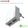 Pikkukuva 2 / 5: Swissten MFI Apple Certified Travel Charger USB 3А / 15W With Lightning Cable 1.2m