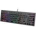 Miniatyrbillede 4 af 5: A4Tech FSTYLER FX60H (Neon Backlit) keyboard USB QWERTY Black, Grey