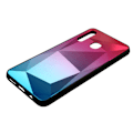 Pikkukuva 3 / 3: Mocco Stone Ombre Back Case Silicone Case With gradient Color For Apple iPhone 11 Pro Max Pink - Blue
