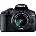 Miniatyrbild 1 av 9: Canon | SLR Camera Kit | Megapixel 24.1 MP | ISO sensitivity (max) 12800 | Display diagonal 3.0 " | Wi-Fi | Video recording | APS-C | Black