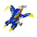 Miniatyrbillede 4 af 8: Dinobots 2 in 1 Dinosaur Shotgun Blue Pterosaur Shield