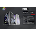Miniatyrbillede 7 af 8: Mars Gaming MC-S2 PC Case mATX / FRGB / Window / MESH