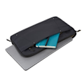 Miniatyrbillede 1 af 4: HUSA CASE LOGIC DECO notebook 16", polyester, doua compartimente, black, "DECOS-116 BLACK"/3203691