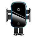 Miniatyrbillede 2 af 8: Car holder Baseus Light Electric Holder with Qi inductive charger black
