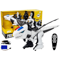 Miniatyrbild 1 av 6: Dinosaur Tyrannosaur Robot Interactive Remote Control K18 Programming White