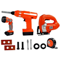 Pikkukuva 2 / 7: DIY Kit Drill, Jigsaw, Battery Flashlight 12 pcs.