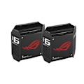 Miniatyrbillede 3 af 3: Wifi 6 802.11ax Tri-band Gigabit Gaming Mesh System | GT6 ROG Rapture (2-Pack) | 802.11ax | 574+4804+4804 Mbit/s | 10/100/1000 Mbit/s | Ethernet LAN (