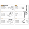 Pikkukuva 8 / 9: Neomounts BEAMER-C200 bracket - full-motion - for projector - silver