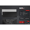Miniatyrbild 1 av 7: Mars Gaming MMPXL Gaming Mousepad XL / Dual Layer Nano - textured