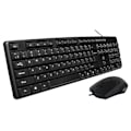 Miniatyrbillede 2 af 5: Zestaw USB klawiatura + mysz Simson 1,8m