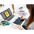 Pikkukuva 1 / 11: TABLETA grafica Wacom  Intuos M Bluetooth, Black "CTL-6100WLK-N" (timbru verde 0.18 lei)