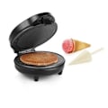 Miniatyrbilde 1 av 4: Tristar | Waffle maker | WF-1170 | 700 W | Number of pastry 1 | Ice Cone | Black