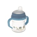 Miniatyrbilde 2 av 5: CANPOL BABIES Cup with Silicone Spout, FirstCup BONJOUR PARIS, 6m+, 150ml, blue, 56/612_blu