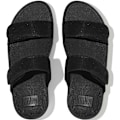 Miniatyrbild 3 av 5: Fitflop Lulu Adjustable Shimmerlux Sandaler Svart EU 38 Kvinna