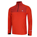 Miniatyrbillede 3 af 3: Dare2b Power Up Ii Halv Lynlås Sweatshirt Rød L Mand