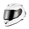 Miniatyrbillede 1 af 5: Nexx X.r3r Plain Fullface-hjelm Hvid S