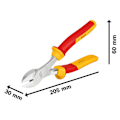 Miniatyrbillede 2 af 2: Bosch Vde 200 Mm Isolerede Sideklippere