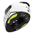 Miniatyrbillede 2 af 6: Ls2 Ff812 Kid Solid Fullface-hjelm Hvid M