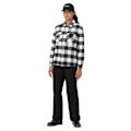 Pikkukuva 3 / 7: Dickies New Sacramento Pitkähihainen Kauluspaita Valkoinen,Musta S Nainen