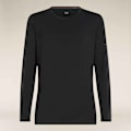 Miniatyrbillede 3 af 6: Icebreaker Merino Core Heavyweight Langærmet Baselayer Sort M Mand