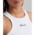 Miniatyrbillede 4 af 4: Superdry Kjole Code Sl Essential Tank Hvid 2XS Kvinde