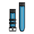 Miniatyrbillede 2 af 2: Garmin Silikone Urrem Quickfit® 26 Mm Sort,Søvfarvet
