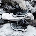 Miniatyrbillede 1 af 6: Adidas Terrex Ax4r Mid Vandresko Grå EU 36