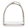 Miniatyrbild 1 av 3: Sefton Rostfri Offset Slitbana Engelska Stigbyglar Simple Silver 12 cm