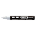 Miniatyrbild 2 av 3: Milan Display Box Markörer Mejselspets 12 Fluoglass 2 4 Mm Vit Färg Vit