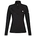 Miniatyrbillede 3 af 6: Dare2b Langærmet T-shirt Divulge Core Stretch Sort 16 Kvinde