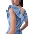 Miniatyrbild 5 av 5: Salsa Jeans Romper Fit & Flare Macroprint C/shell Blå L Kvinna