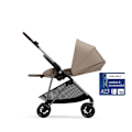 Pikkukuva 3 / 8: Cybex Melio Lastenvaunut Beige