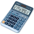 Miniatyrbillede 1 af 2: Casio Videnskabelig Regnemaskine Df-120em Blå