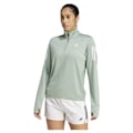 Miniatyrbillede 1 af 6: Adidas Own The Run Halv Lynlås Sweatshirt  XS Kvinde