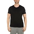 Miniatyrbillede 1 af 2: Emporio Armani Kortærmet T-shirt Med Rund Hals 111647-cc722 2 Enheder Sort S Mand