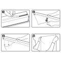 Pikkukuva 6 / 8: Nobo Kuivatut Pyyhkimisarkit Instant 60x80 Cm 25 Yksiköitä