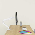 Miniatyrbillede 7 af 10: Tooq Armmontering Til Dobbelt Skærm Db4032tnr-w 17-32´´ Transparent