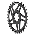 Miniatyrbillede 2 af 7: Wolf Tooth Kæderring Sram Red 8b Dm 3 Mm Offset Søvfarvet 36t