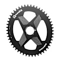Miniatyrbillede 1 af 2: Rotor Kæderring Q-rings Direct Mount Oval Sort 42t