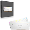 Miniatyrbillede 2 af 7: Corsair Hukommelse Ram Dominator Titanium Cmp64gx5m2x6600c32w 64gb 2x32gb Ddr5 6600mhz