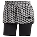 Miniatyrbillede 3 af 6: Adidas Shorts Marimekko 2 In 1 Brun,Sort XS Kvinde