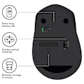 Miniatyrbillede 3 af 6: Logitech Trådløs Mus M330 Sort